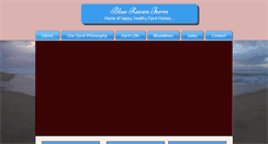 Desktop Screenshot of blueravenfarm.com